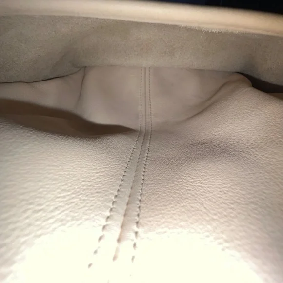 Vintage Coach Pocket Drawstring 4020 Crossbody Bag Bone Pre 94 USA - Picture 10 of 12